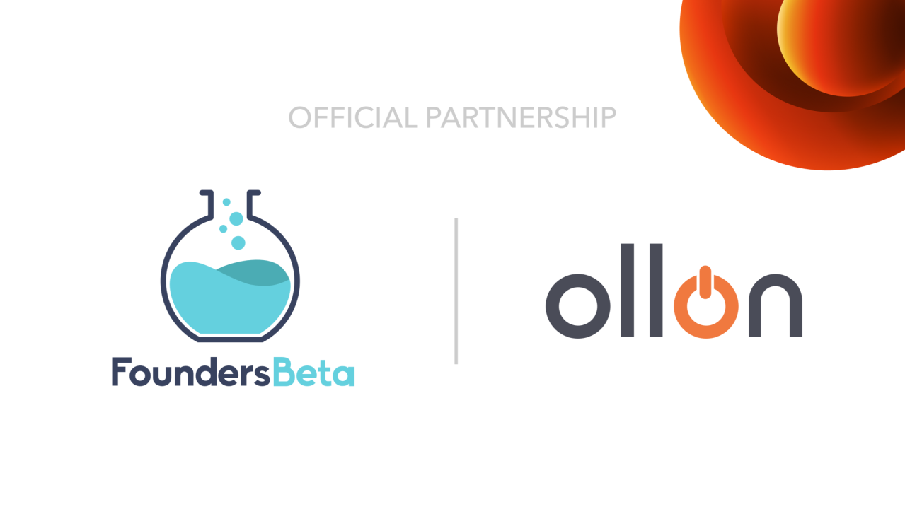 FoundersBeta Partners with Ollon