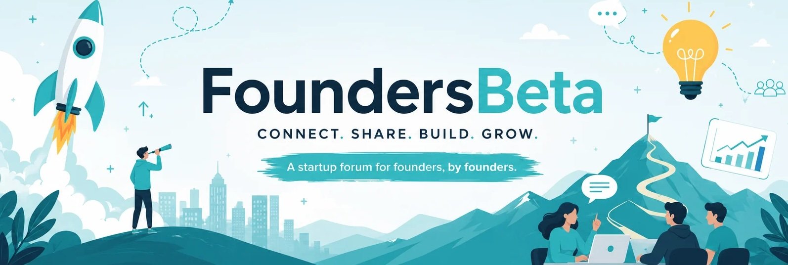 FoundersBeta Startup Forum Banner